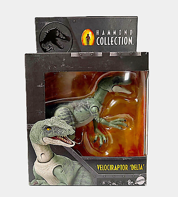 Jw Hammond Collection Velociraptor Delta - Jurassic World Collector - Merchandise -  - 0194735197804 - December 30, 2024