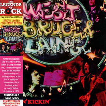 West. Bruce and Laing · Live N Kickin (CD) [Limited edition] (2013)