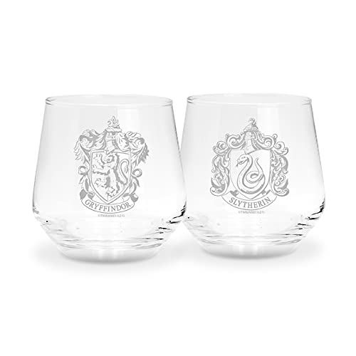 Cover for P.Derive · HARRY POTTER - Gryffindor &amp; Slytherin - 2 Glasses (MERCH) (2022)