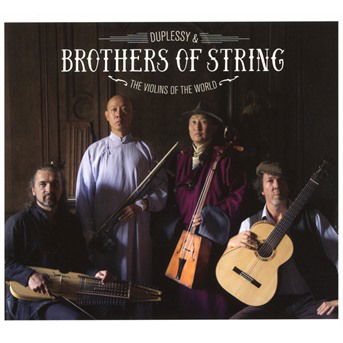 Cover for Mathias &amp; The Violins Of The World Duplessy · Brothers Of String (CD) (2020)