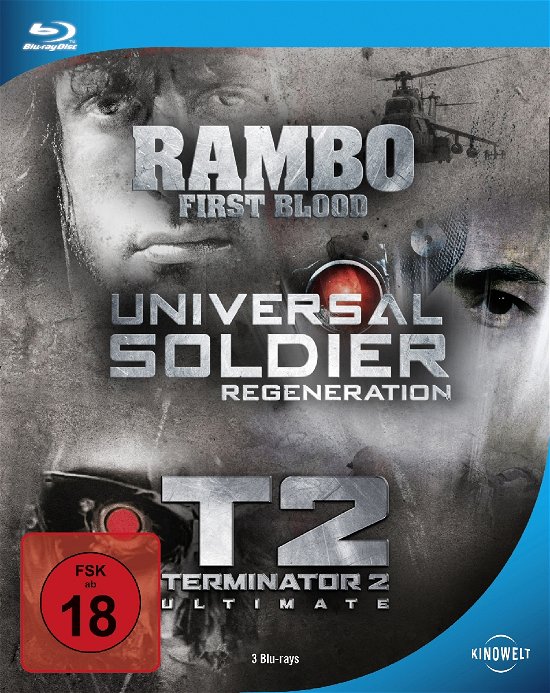 Action Heroes Steel Edition - Schwarzenegger,arnold / Van Damme,jean-claude - Film - KINOWELT - 4006680057804 - 18. august 2011
