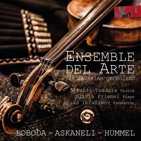 Cover for Askaneli / Ensemble Del Arte / Ibrahimov · Bavarian Georgians (CD) (2016)