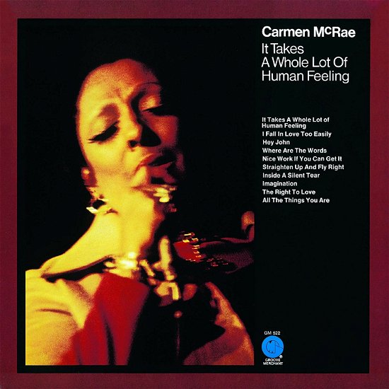 It Takes a Whole Lot of Human Feeling - Carmen Mcrae - Musik - ULTRA-VYBE - 4526180475804 - 29. März 2019