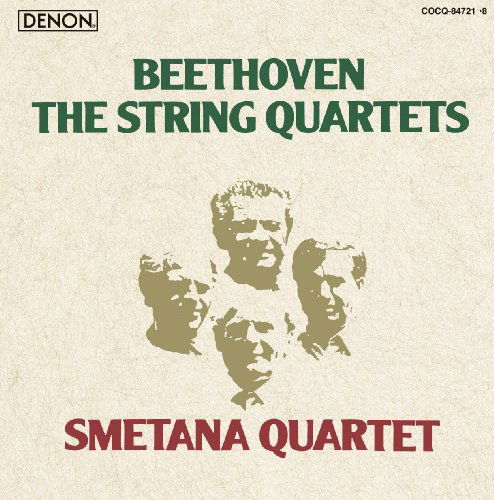 Cover for Smetana Quartet · Beethoven: the String Quartets (CD) [Japan Import edition] (2009)