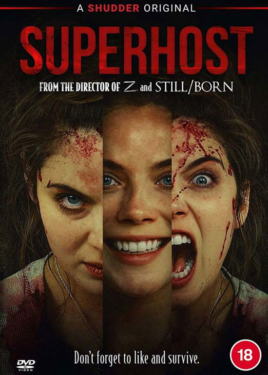 Cover for Superhost (DVD) (2022)