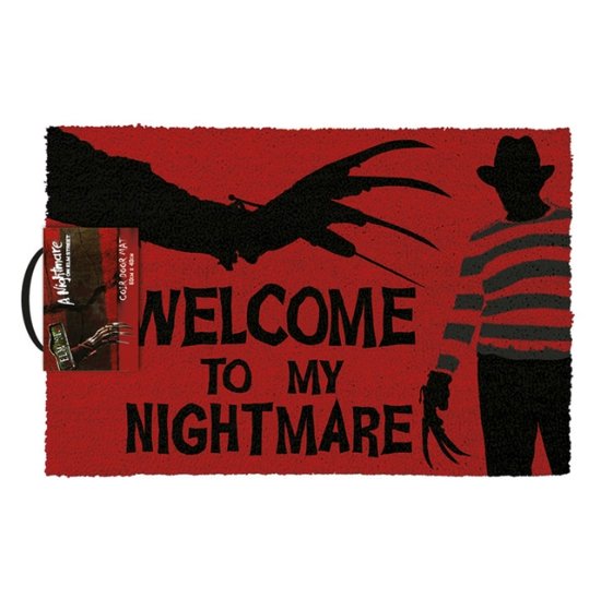 Nightmare on Elm Street Fußmatte Welcome Nightmare - A Nightmare On Elm Street - Merchandise - A NIGHTMARE ON ELM STREET - 5050293859804 - 28. september 2023