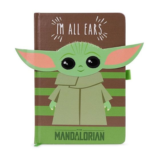 Star Wars: The Mandalorian (I'm All Ears Green) Novelty Notebook - Pyramid International - Livres - PYRAMID INTERNATIONAL - 5051265732804 - 6 juin 2023
