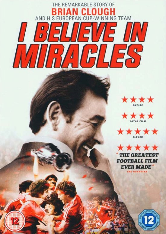Cover for I Believe in Miracles - Brian · Brian Clough - I Believe In Miracles (DVD) (2015)