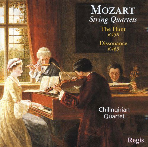 Hunt / Dissonance Quartets - Wolfgang Amadeus Mozart - Musiikki - REGIS - 5055031311804 - maanantai 30. kesäkuuta 2014