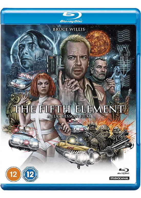 Cover for The Fifth Element BD · Fifth Element. The (Blu-Ray) (2020)