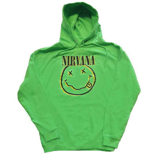 Cover for Nirvana · Nirvana Unisex Pullover Hoodie: Inverse Happy Face (Hoodie) [size XXL]