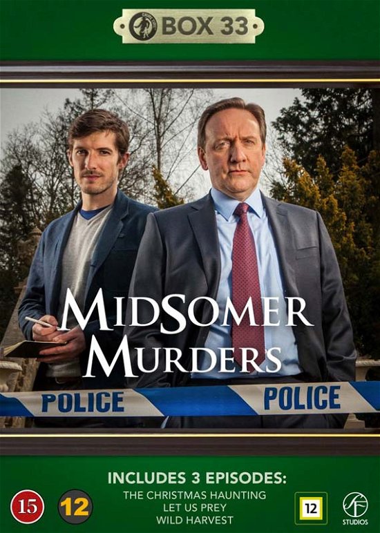 Cover for Midsomer Murders Box 33 (DVD) (2020)