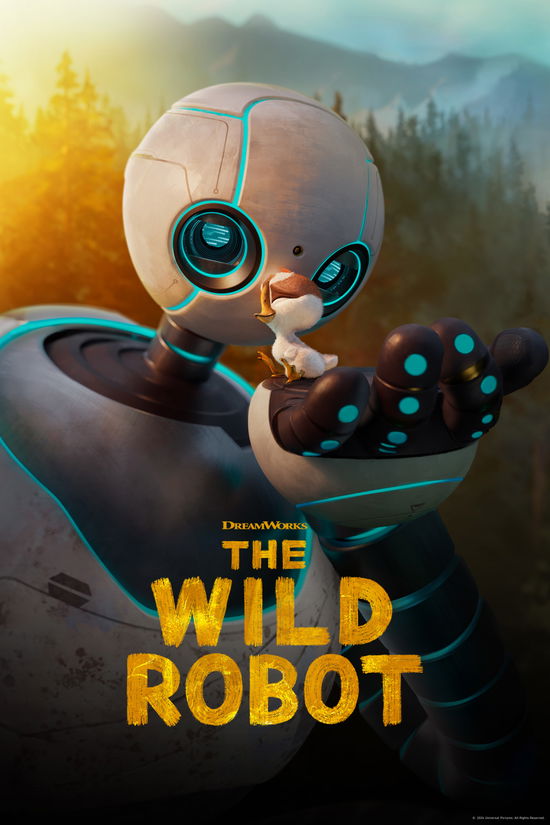 Cover for The Wild Robot (Blu-ray) (2025)