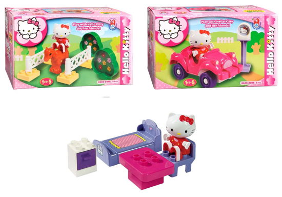 Cover for Unico Plus · Androni: Unico Plus - Costruzioni 2-5 Anni - Hello Kitty - Mini Box Assortimento 2 (Cameretta / Cava (Toys)