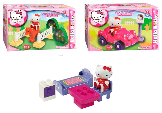 Androni: Unico Plus - Costruzioni 2-5 Anni - Hello Kitty - Mini Box Assortimento 2 (Cameretta / Cava - Unico Plus - Merchandise - Androni Giocattoli - 8000796886804 - 