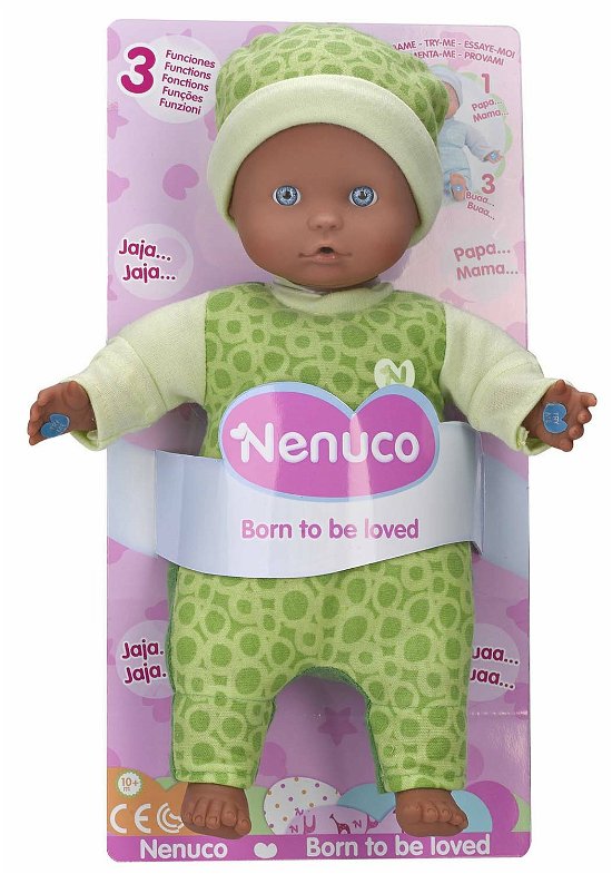 Cover for Nenuco · Nenuco - Bambola Soft 25 Cm 3 Funzioni Verde (MERCH)