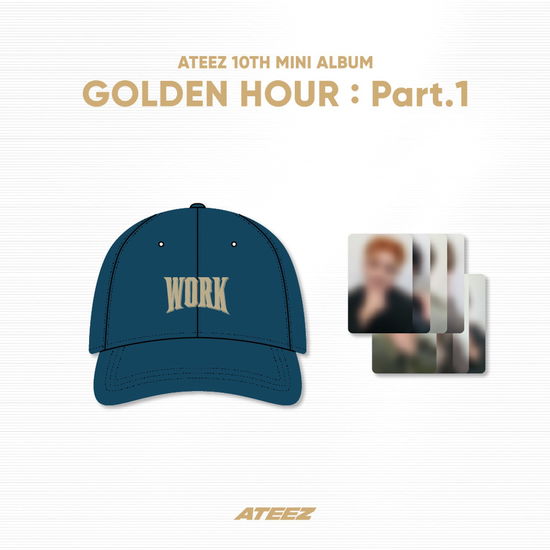 Golden Hour pt. 1 - Work Ball Cap - ATEEZ - Merchandise - KQ Ent. - 8800240228804 - July 20, 2024