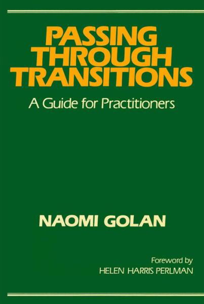 Cover for Naomi Golan · Passing Through Transitions (Taschenbuch) [Reprint edition] (1983)