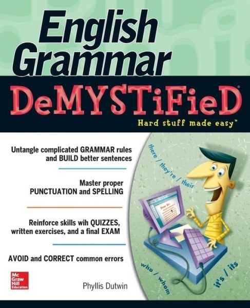 Cover for Phyllis Dutwin · English Grammar Demystified - Demystified (Pocketbok) [Ed edition] (2010)