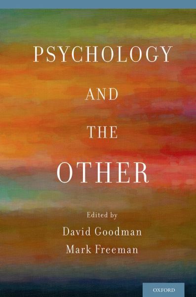 Cover for David Goodman · Psychology and the Other (Hardcover Book) (2015)