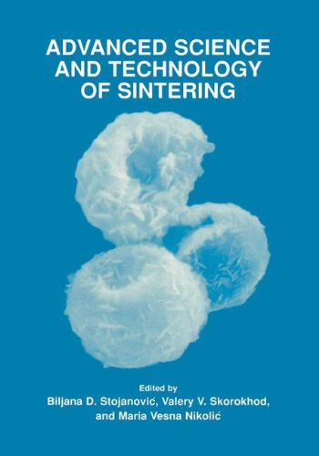 Cover for Valery V. Skorohod · Advanced Science and Technology of Sintering (Hardcover Book) [1999 edition] (1999)