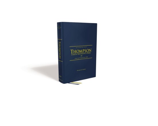 Cover for Zondervan Zondervan · NIV, Thompson Chain-Reference Bible, Hardcover, Navy, Red Letter, Comfort Print (Gebundenes Buch) (2022)