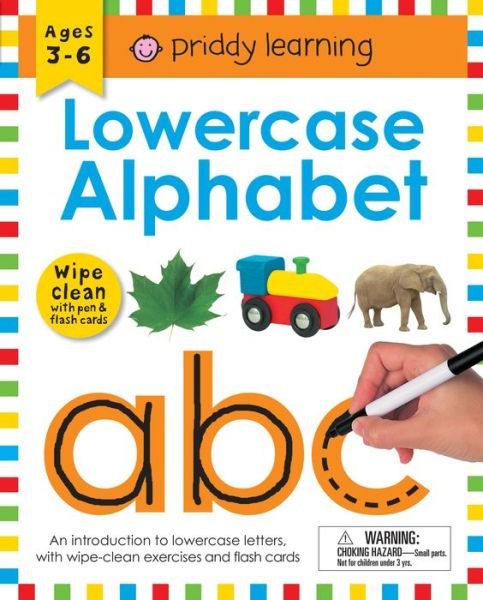 Cover for Roger Priddy · Wipe Clean Workbook: Lowercase Alphabet (enclosed spiral binding): Ages 3-6; with pen &amp; flash cards - Wipe Clean Learning Books (Spiral Book) (2019)