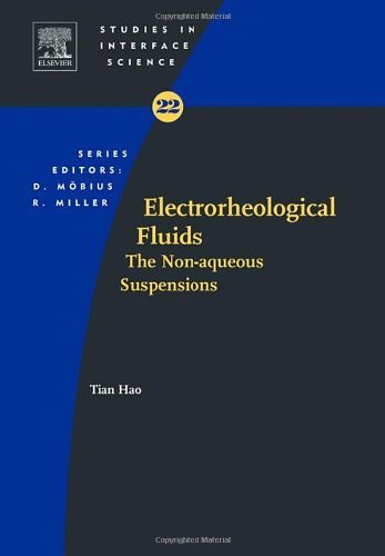 Cover for Hao, Tian (Cambridge, MA, USA) · Electrorheological Fluids: The Non-aqueous Suspensions - Studies in Interface Science (Hardcover Book) (2005)