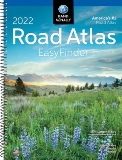 Cover for Rand McNally · Rand McNally 2022 EasyFinder Midsize Road Atlas USA, Canada &amp; Mexico (Spiralbog) (2021)