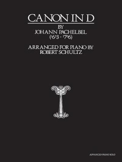 Cover for Johann Pachelbel · Canon in D (Sheet music) (1982)