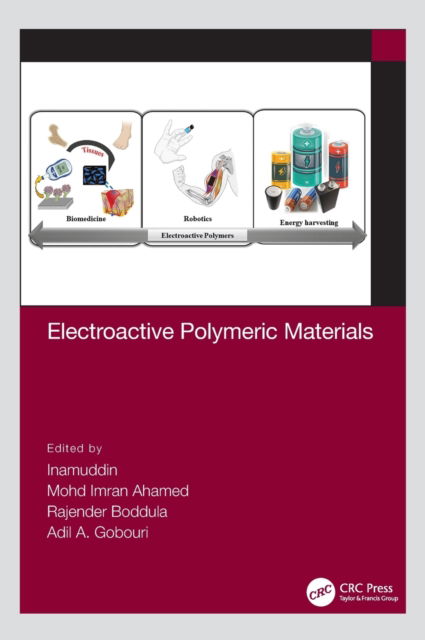 Cover for Inamuddin · Electroactive Polymeric Materials (Hardcover Book) (2022)