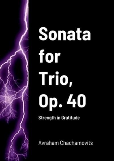 Cover for Abraham Chachamovits · Sonata for Trio, Op. 40 (Book) (2022)