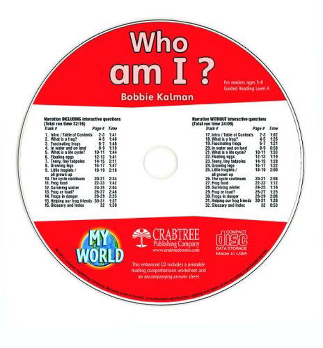 Cover for Bobbie Kalman · Who Am I? (My World) (Audiobook (CD)) (2011)