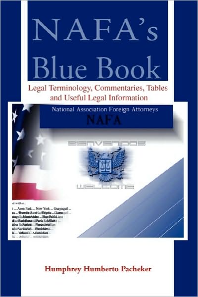 Cover for Humphrey Humberto Pacheker · Nafa's Blue Book (Paperback Book) (2010)