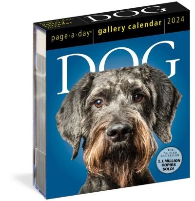 Cover for Workman Calendars · Dog Page-A-Day Gallery Calendar 2024: An Elegant Canine Celebration (Kalender) (2023)