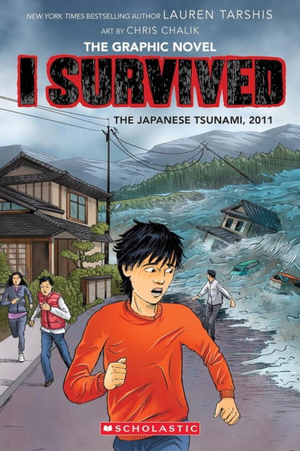 Cover for Lauren Tarshis · The Japanese Tsunami, 2011 (Graphic Novel #12) - I Survived (Pocketbok) (2025)