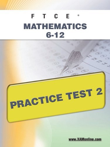 Cover for Sharon Wynne · Ftce Mathematics 6-12 Practice Test 2 (Pocketbok) (2011)