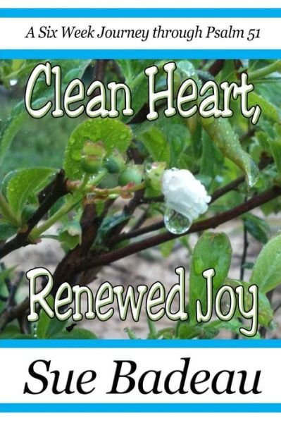 Cover for Sue Badeau · Clean Heart, Renewed Joy: a Six Week Journey Through Psalm 51 (Paperback Book) (2015)
