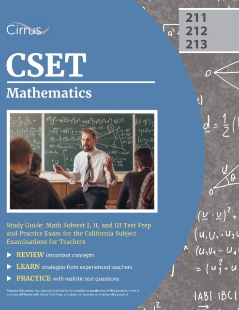 Cover for Cox · CSET Mathematics Study Guide (Paperback Book) (2022)