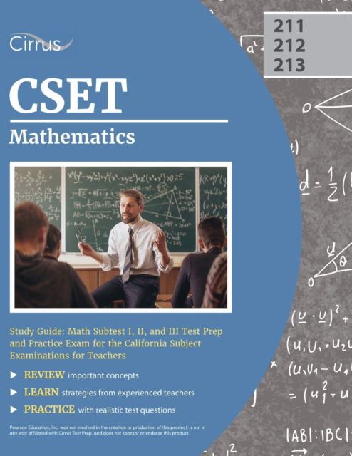 CSET Mathematics Study Guide - Cox - Books - Cirrus Test Prep - 9781637980804 - March 6, 2022