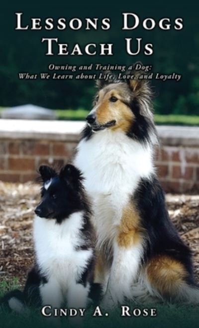 Cover for Cindy A Rose · Lessons Dogs Teach Us (Hardcover Book) (2021)