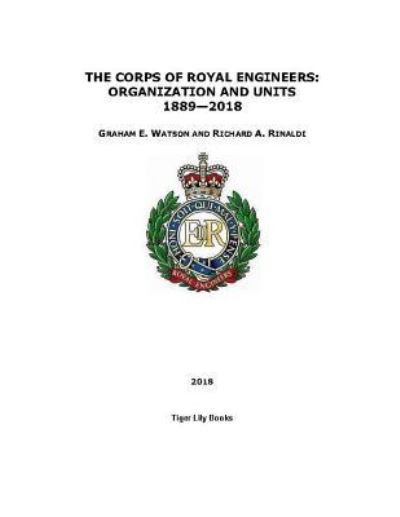 Cover for Richard A Rinaldi · The Corps of Royal Engineers (Paperback Book) (2018)