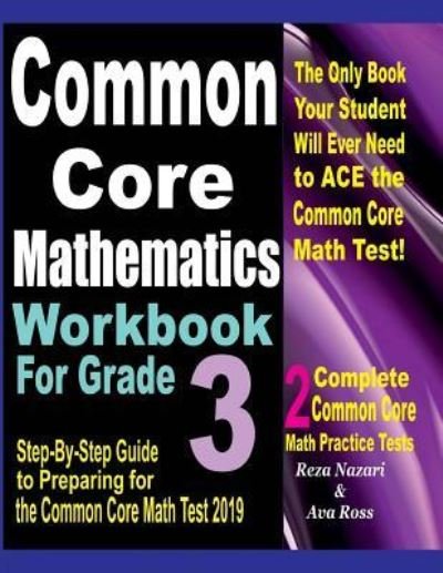 Cover for Ava Ross · Common Core Mathematics Workbook for Grade 3 (Paperback Book) (2018)