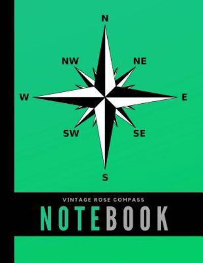 Cover for Typewriter Publishing · Vintage Rose Compass Notebook (Paperback Book) (2018)