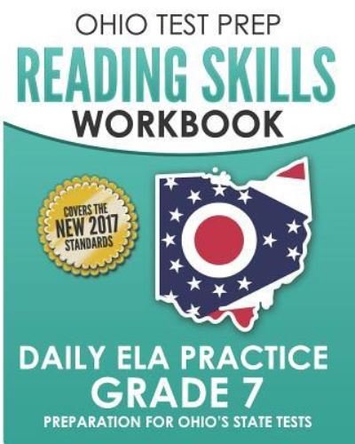 Cover for O Hawas · Ohio Test Prep Reading Skills Workbook Daily Ela Practice Grade 7 (Pocketbok) (2018)
