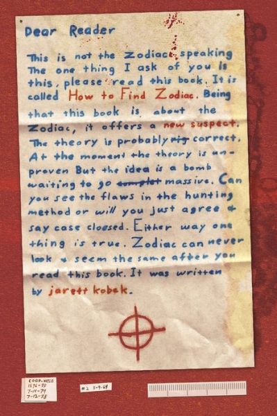 Cover for Jarett Kobek · How to Find Zodiac (Paperback Book) (2022)