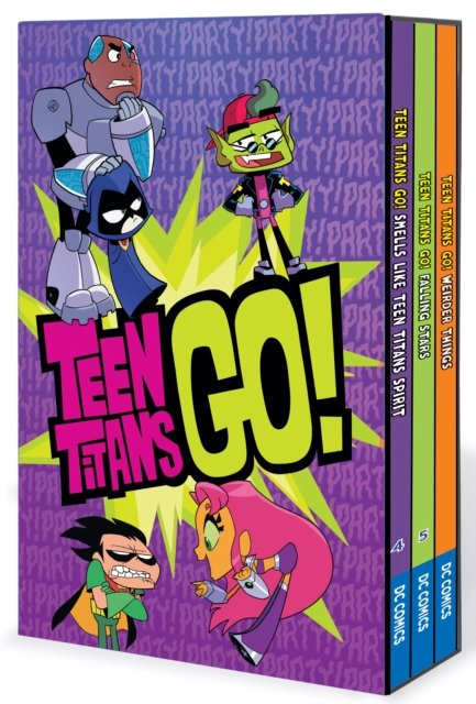 Teen Titans Go! Box Set 2: The Hungry Games - Sholly Fisch - Kirjat - DC Comics - 9781779521804 - tiistai 17. lokakuuta 2023