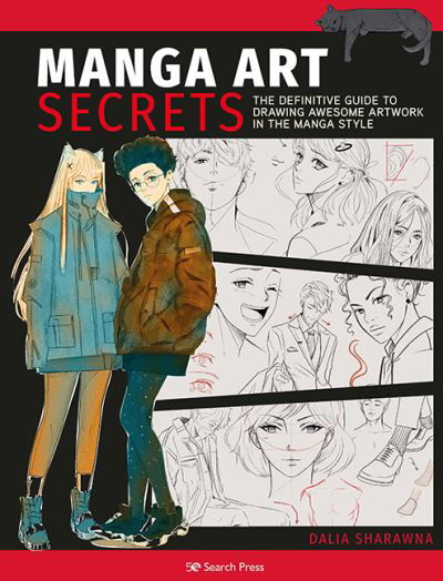 Cover for Dalia Sharawna · Manga Art Secrets: The Definitive Guide to Drawing Awesome Artwork in the Manga Style (Paperback Book) (2021)