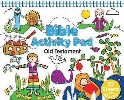 Cover for Parade Publishing North · Bible Activity Pad: Old Testament (Spiral Book) (2019)