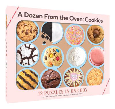 12 Puzzles in One Box: A Dozen from the Oven: Cookies - Chronicle Books - Bordspel - Chronicle Books - 9781797213804 - 16 november 2021